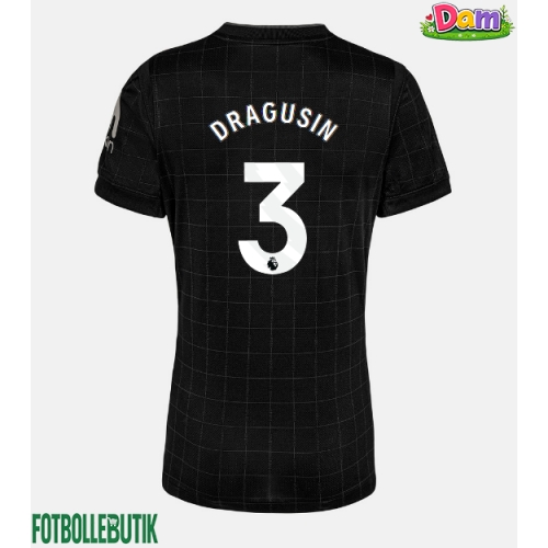 Tottenham Hotspur Radu Dragusin #3 Bortatröja Kvinnor 2025-26 Kortärmad